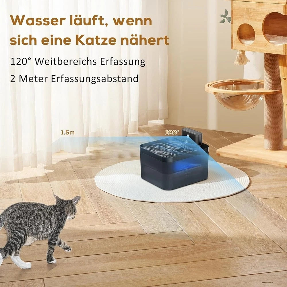 2.2L Quiet Cat & Dog Water Fountain - Pet Water Dispenser