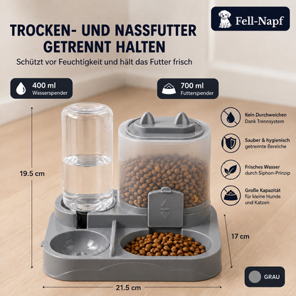 Cat & Dog Automatic Food and Water Dispenser Station