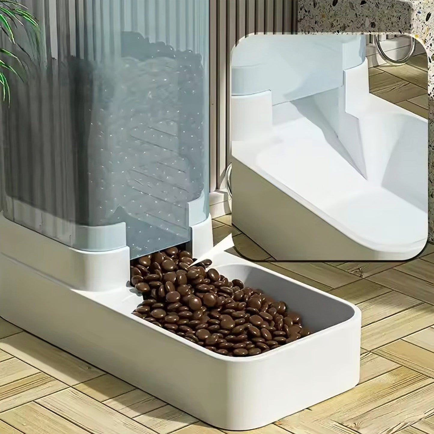 Dog Food & Water Bowl