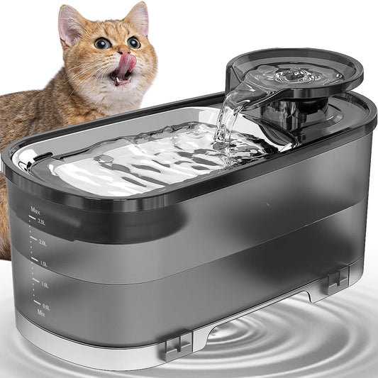 2.5L Cat Water Fountain - Quiet Pet Water Dispenser
