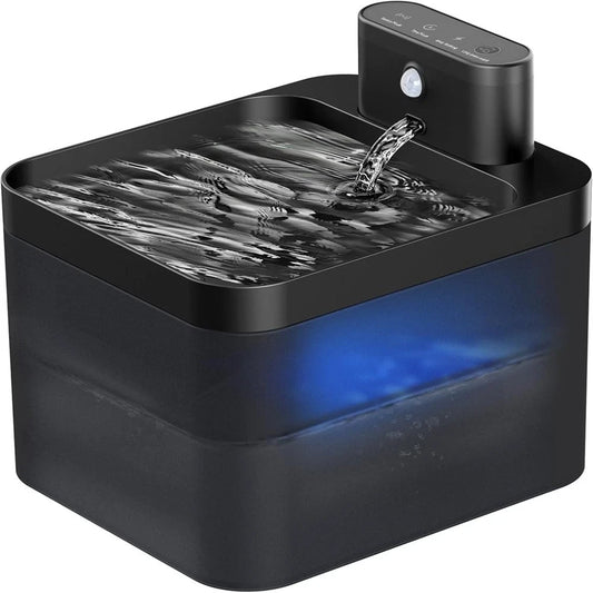 2.2L Quiet Cat & Dog Water Fountain - Pet Water Dispenser